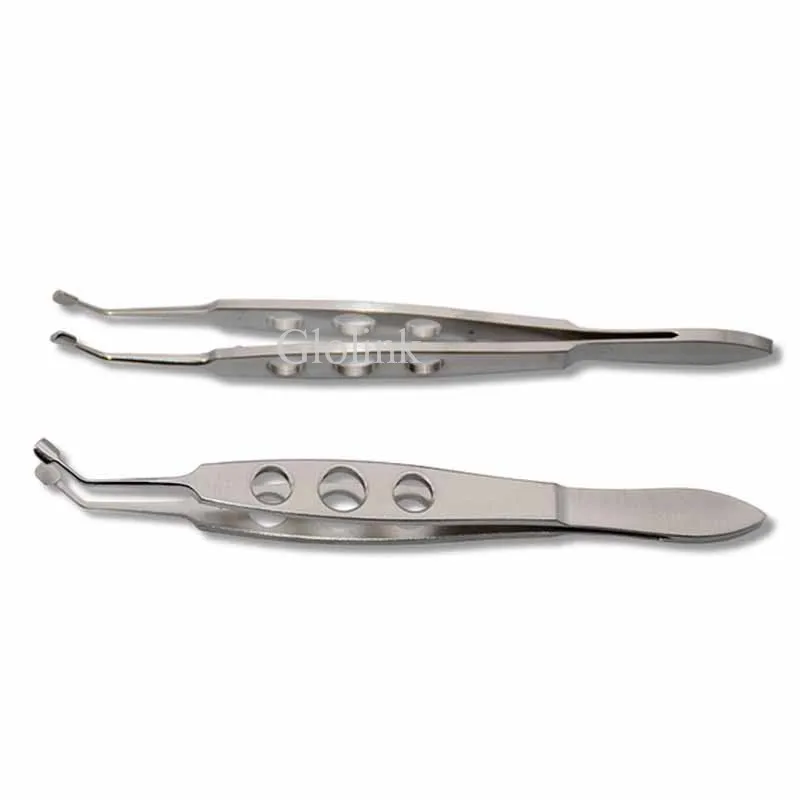 Офтальмологические инструменты для век с двумя типами головок 10 5 см щипцы