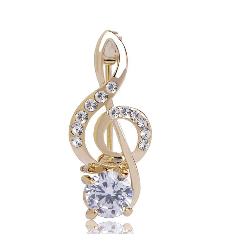 Женская булавка для воротника Blucome блестящая аксессуар шарфа украшение