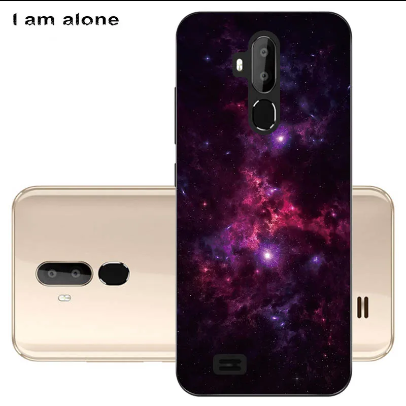 Чехлы для телефонов I am alone для Oukitel C12 Pro, 6,18 дюймов, модные чехлы из мягкого ТПУ для мобильных телефонов с цветочным рисунком для Oukitel C12 Pro - Цвет: Black TPU U29