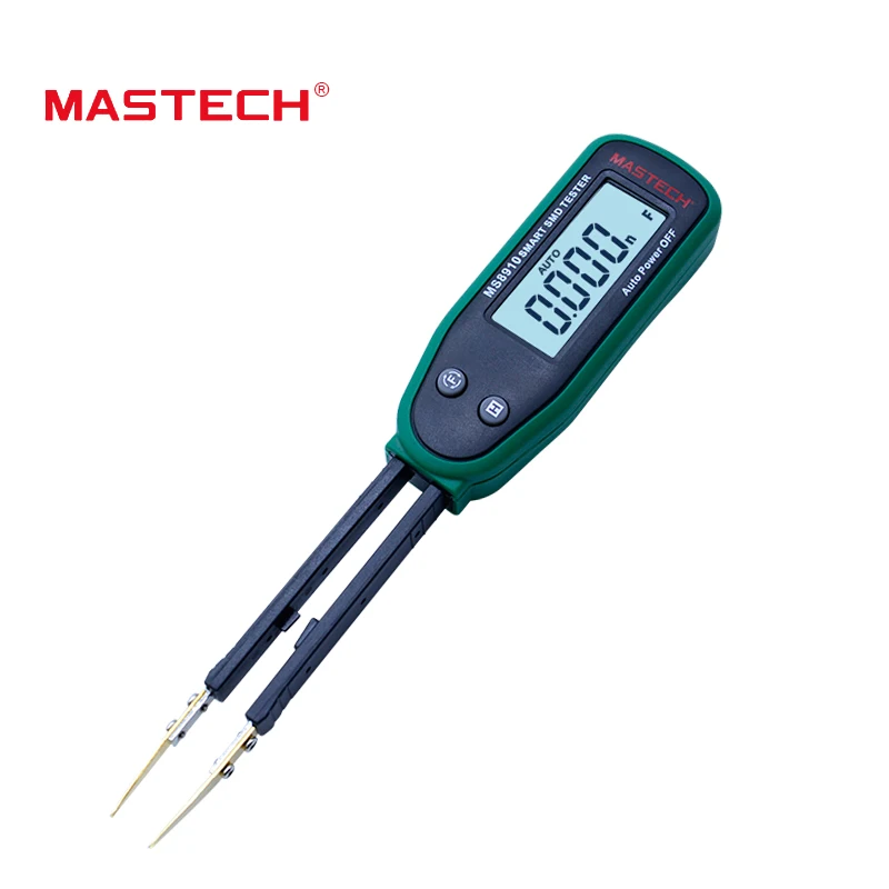 MASTECH Смарт SMD тестер измеритель емкости мультиметр MS8910, 3000 отсчетов ЖК-дисплей, автоматическое сканирование, Автоматический диапазон