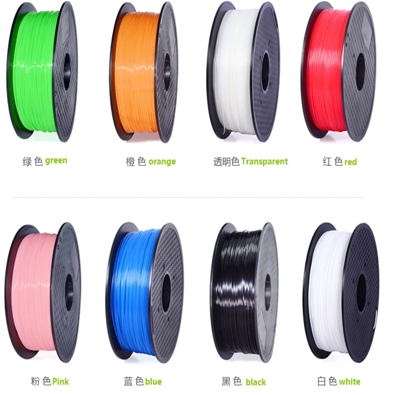 Flexbed 3D принтеры белый HIPS Филамент 1 кг 2.2lbs 75 мм FDM 3d печать Материал|Материалы для