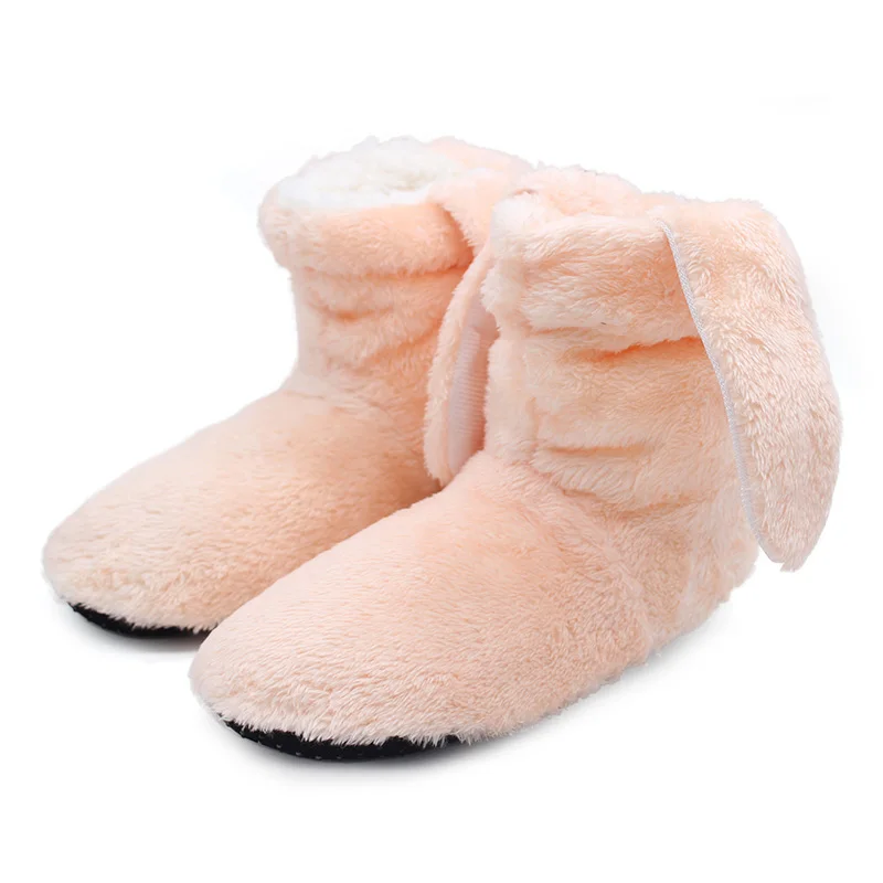 ST/очень милые женские зимние домашние тапки теплые домашняя обувь для спальни
