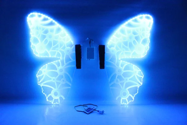 

Christmas/Stage /DJ Butterfly light wings catwalk stage costumes light wings stage LED color changeable