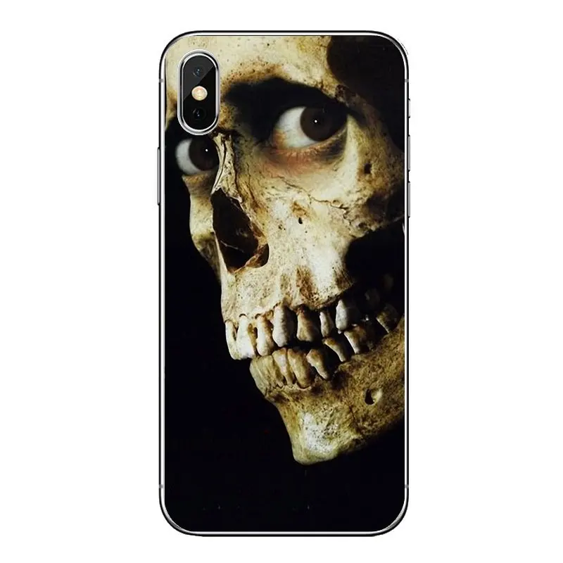 Soft Transparent Shell Covers Satanic Skull For Huawei P20 Lite Nova 2i 3i 3 GR3 Y6 Pro Y7 Y8 Y9 Prime 2018 2019 |