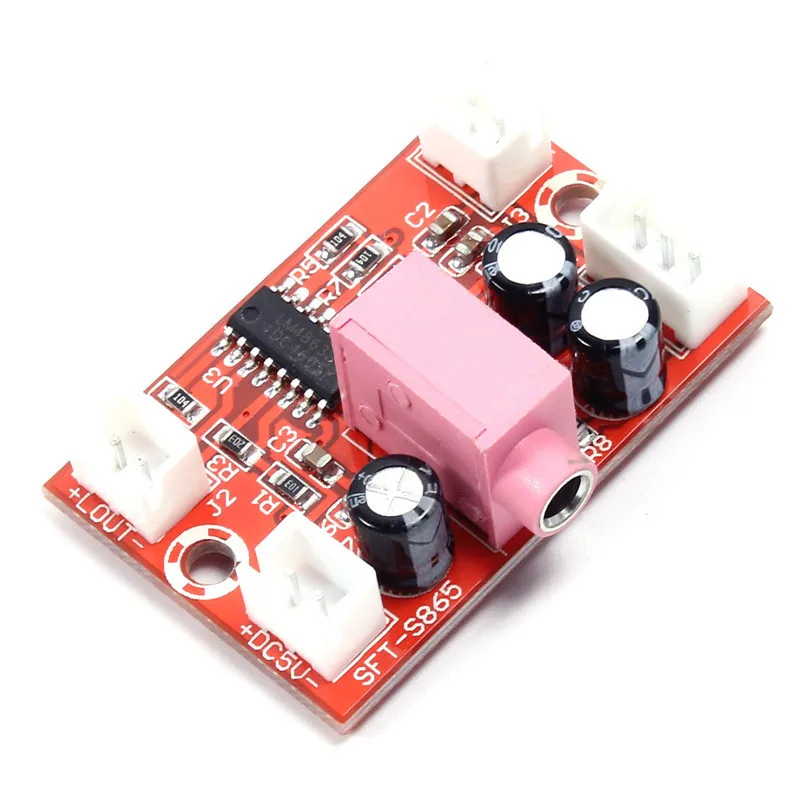 Мини Hi-Fi LM4863 5 В 3 Вт + двухканальный усилитель для жара плата SFT-S865 | Электроника
