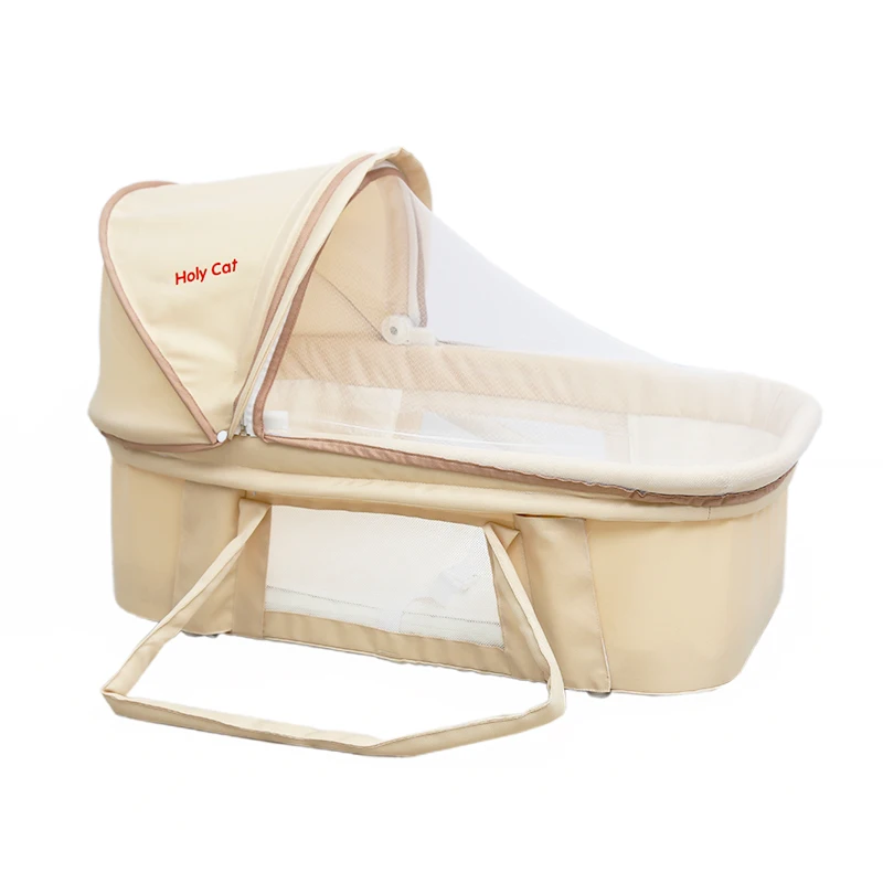 Переносная детская люлька Bubaby легкая переноска для детской кроватки складная