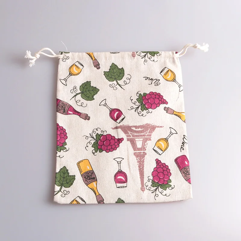 10 шт. ювелирные украшения в виде винограда и вина 19 х24 см|bag for|bag drawstringbag designer |