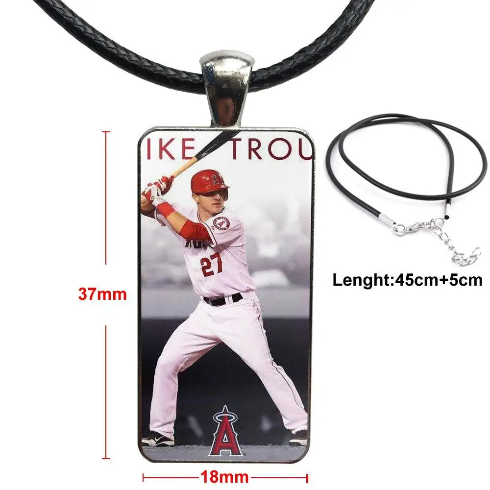 Анахайм Ангелы для женщин и мужчин модные стеклянные кабошоны кулон