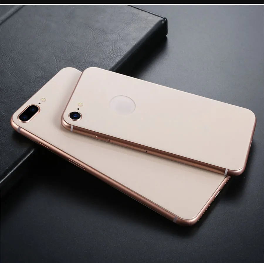3D изогнутая задняя крышка из закаленного стекла для iPhone 7 8 Plus X 10 Xs Max XR полное покрытие защитная пленка усиленная защита от царапин