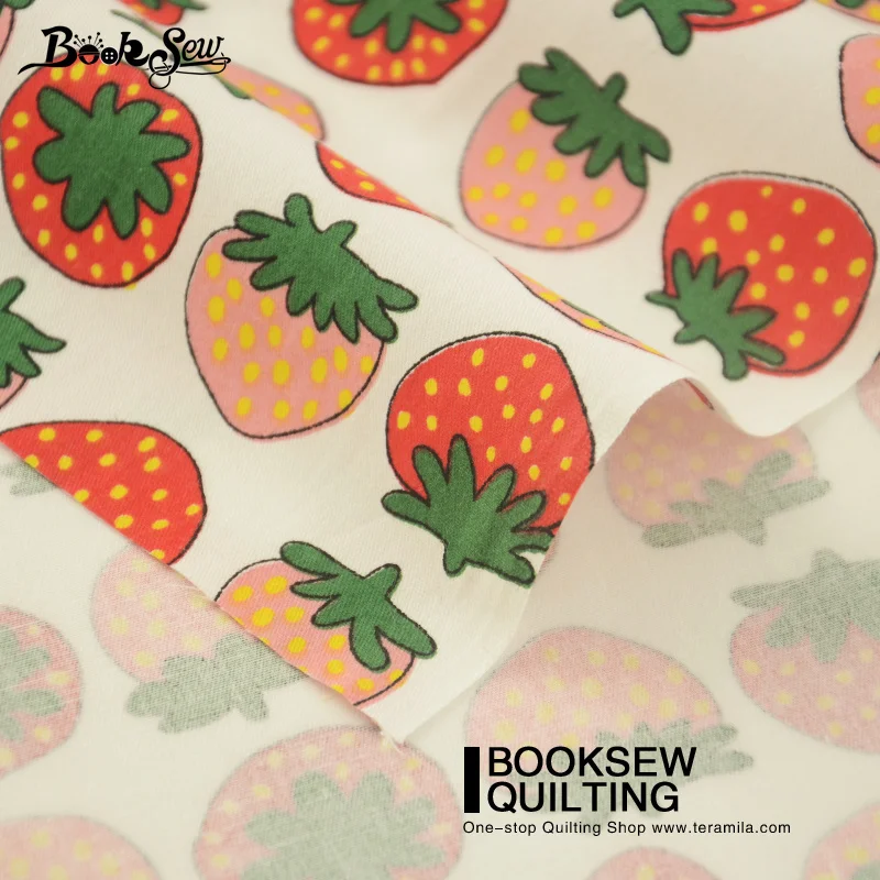 Подушки Booksew с милым рисунком клубники 100% хлопок саржевая ткань шитье постельные
