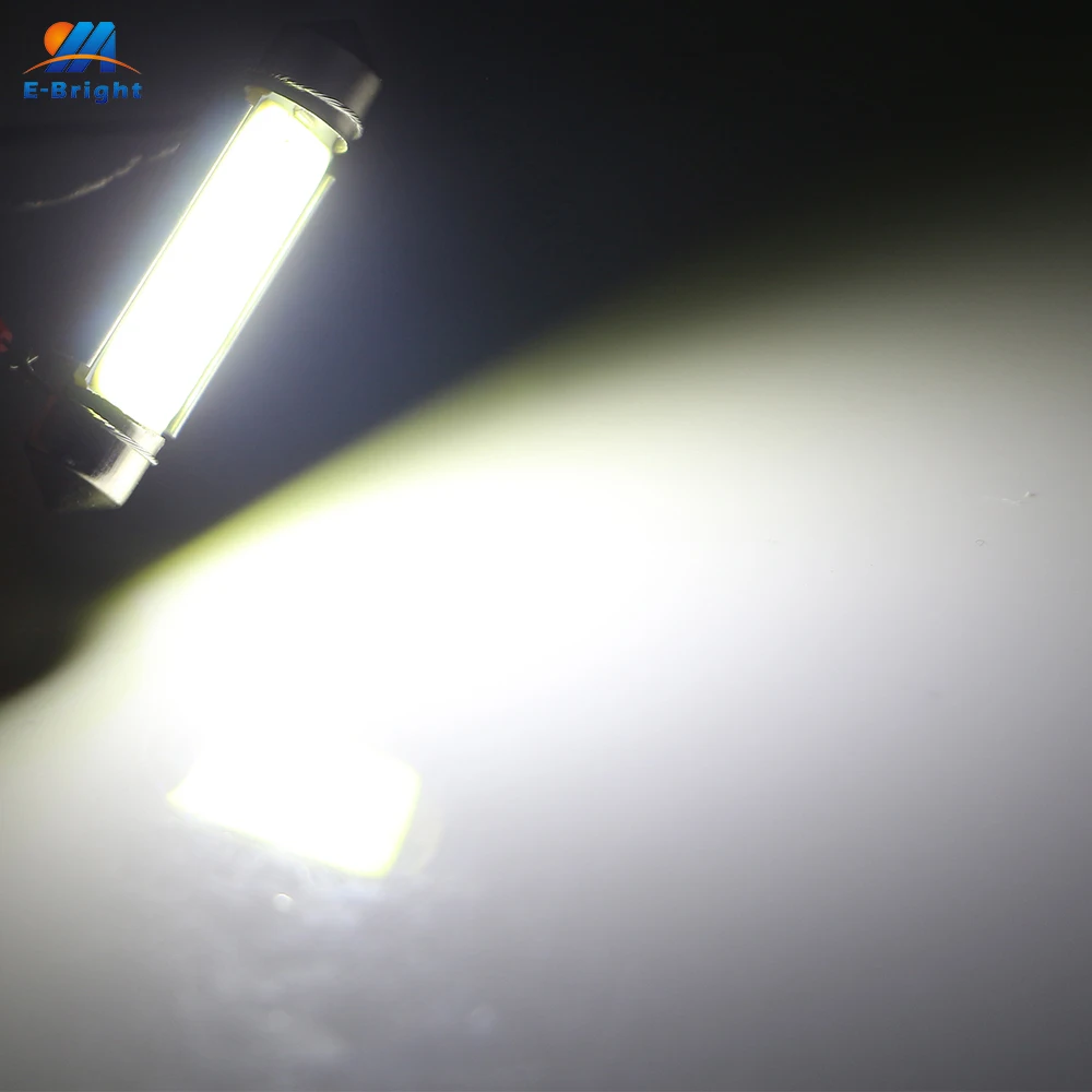 Светодиодная лампа гирлянда C5W 36/39/41 мм 12 шт. 6500 К|cob led 41mm|41mm canbusled festoon canbus |