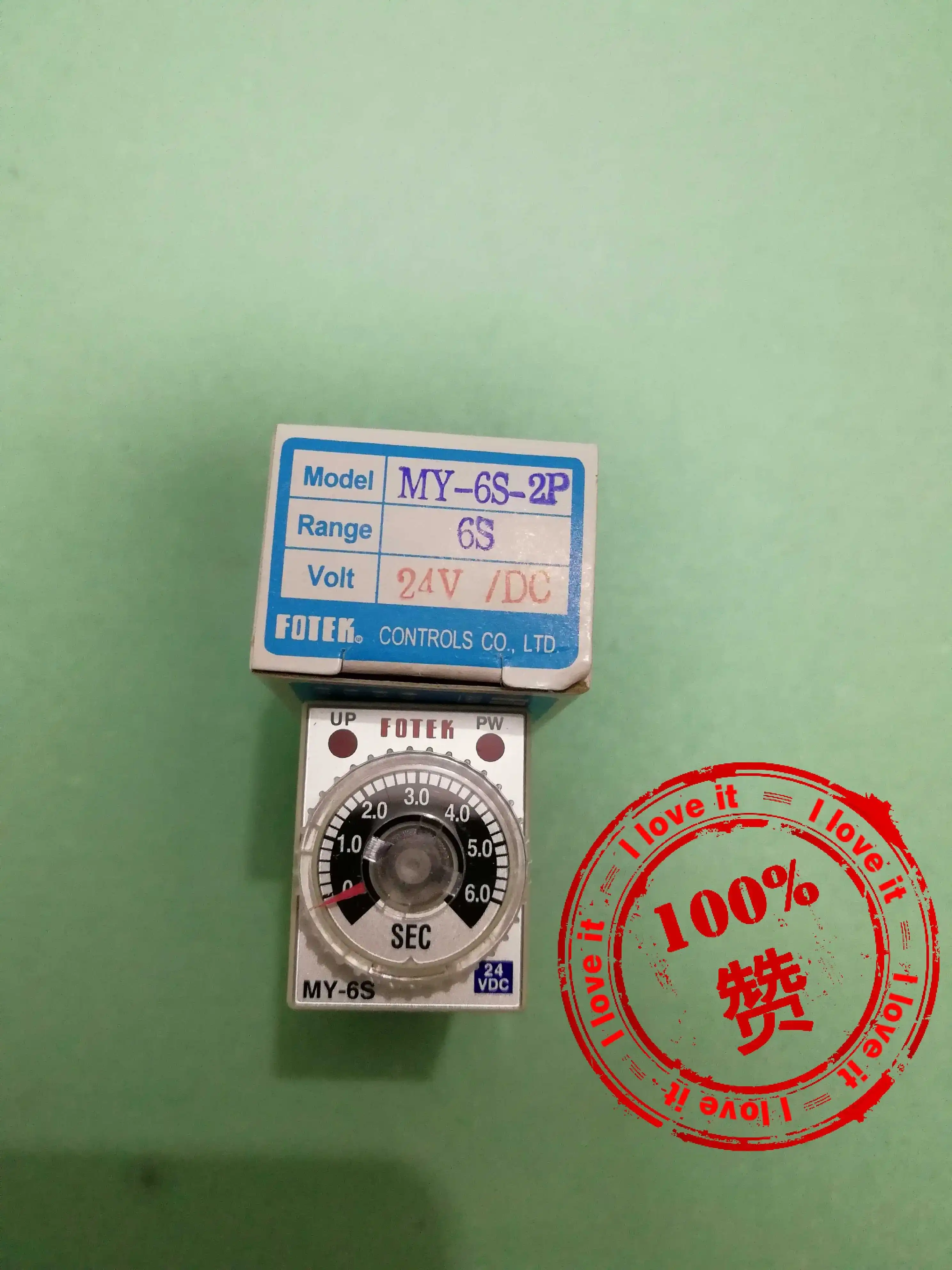 

New Original time relay MY-6S-2P-24V 24V