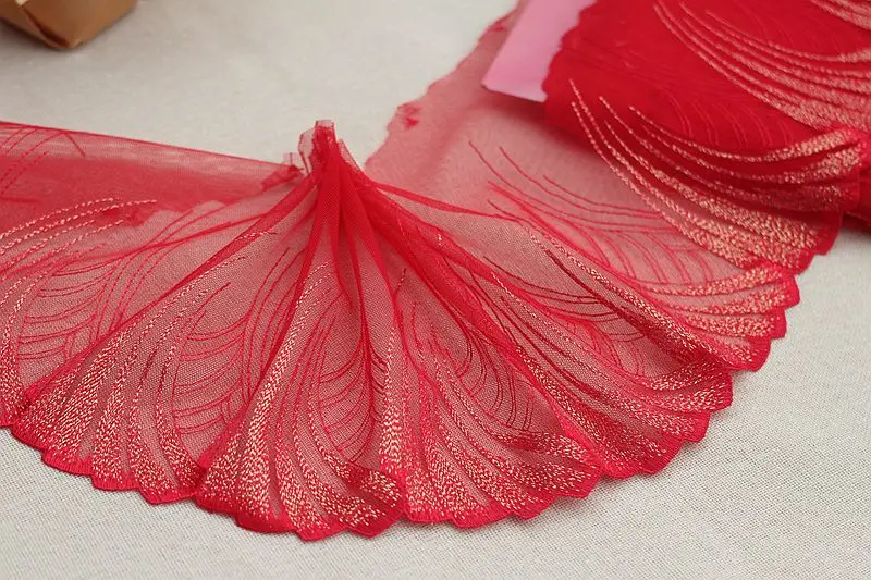 2 ярда Золотая кружевная отделка вышитая ткань с цветами ширина 7 09 дюйма сделай