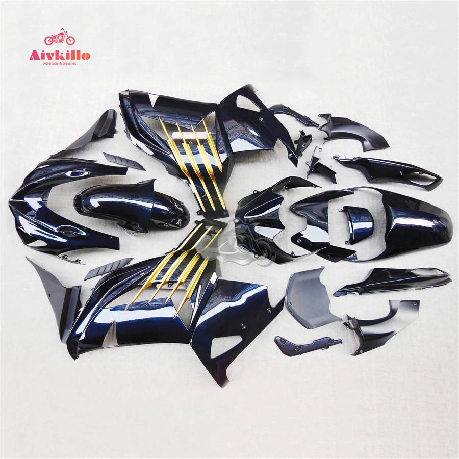 Новый АБС инжекторный обтекатель комплект подходит для Kawasaki Ninja ZX14R 2012 2013 2014 2015 ZX