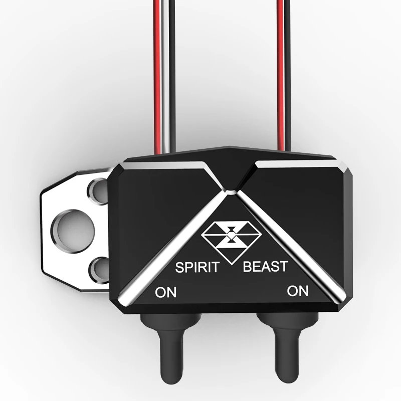 Водонепроницаемый выключатель из алюминиевого сплава с ЧПУ для мотоцикла