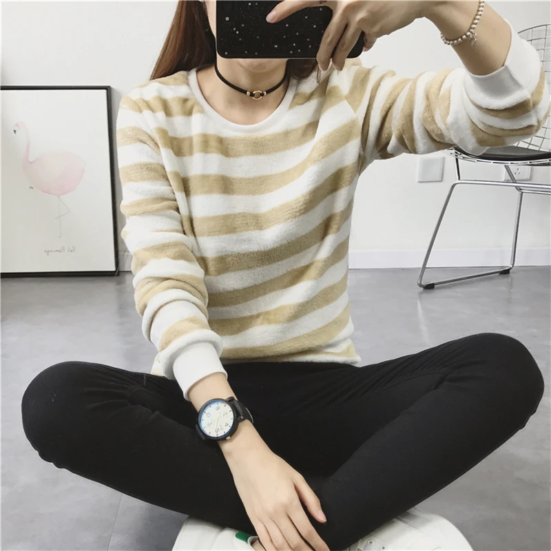 Новинка осенние свитера и пуловеры 2018 вязаный джемпер с длинным рукавом в