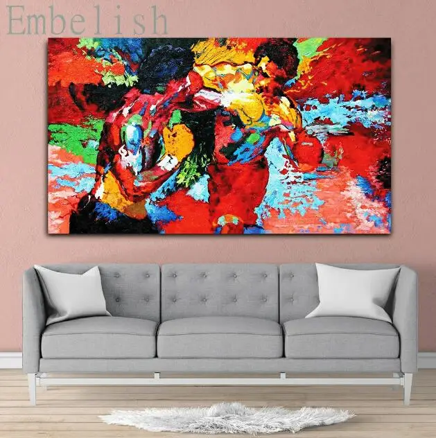 Embeish LeRoy Neiman HD Печать на холсте картина маслом для гостиной домашний декор настенные художественные картины плакаты для спальни в рамке - Цвет: as picture