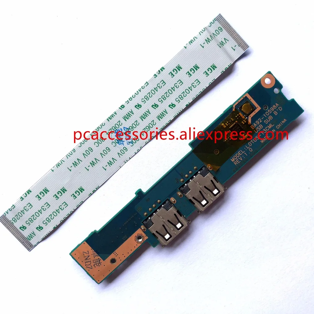 USB Кнопка питания плата считыватель карт BA92 20598A для Samsung NP530 NP540U3C NP530U3C LTTUS