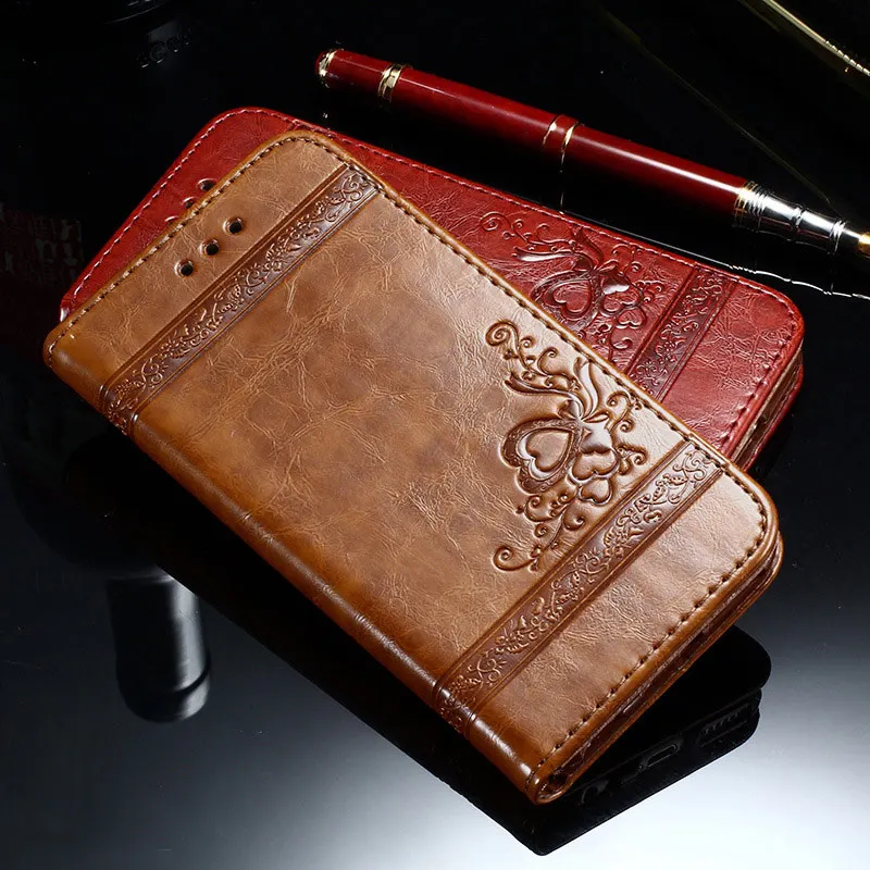 Мобильный чехол для телефона из искусственной кожи флип бумажник карт Модный