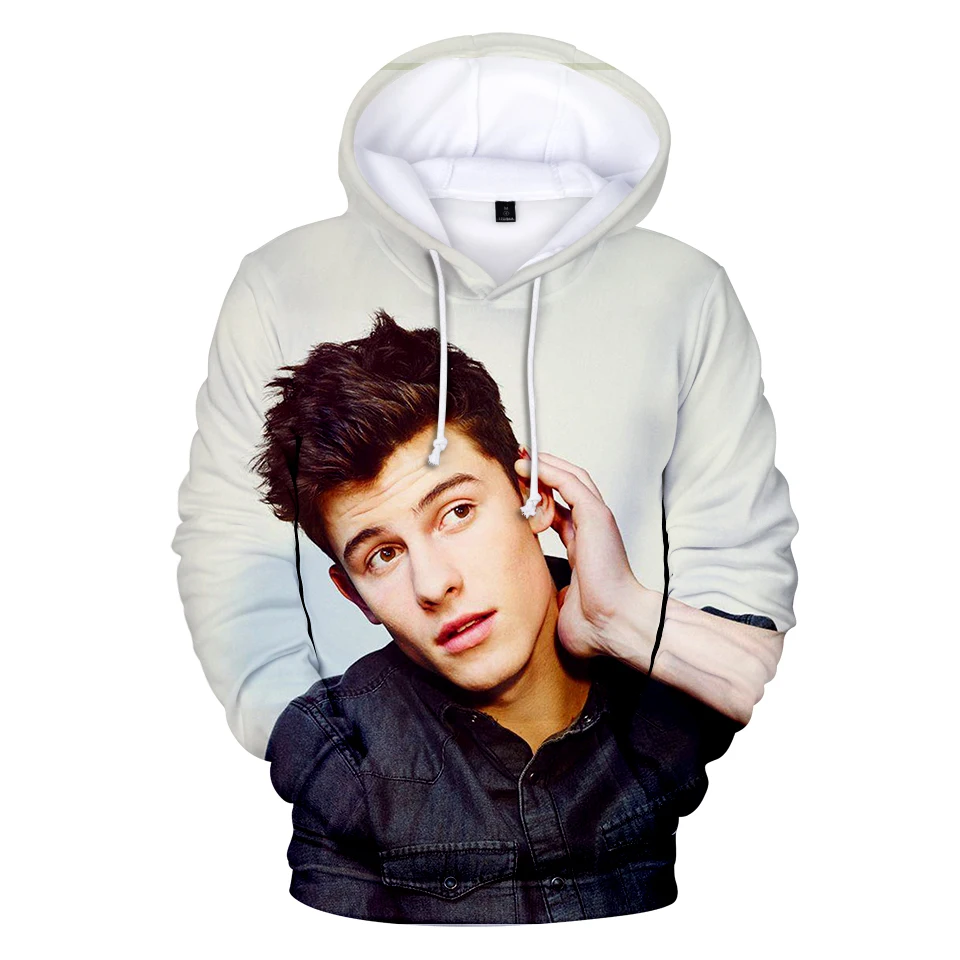 Shawn Mendes 3d печатных повседневное Harajuku толстовки для мужчин и женщин детская