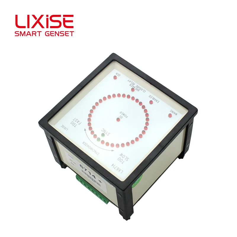 6714+ измеритель дизельного генератора Lixise Synchroscope
