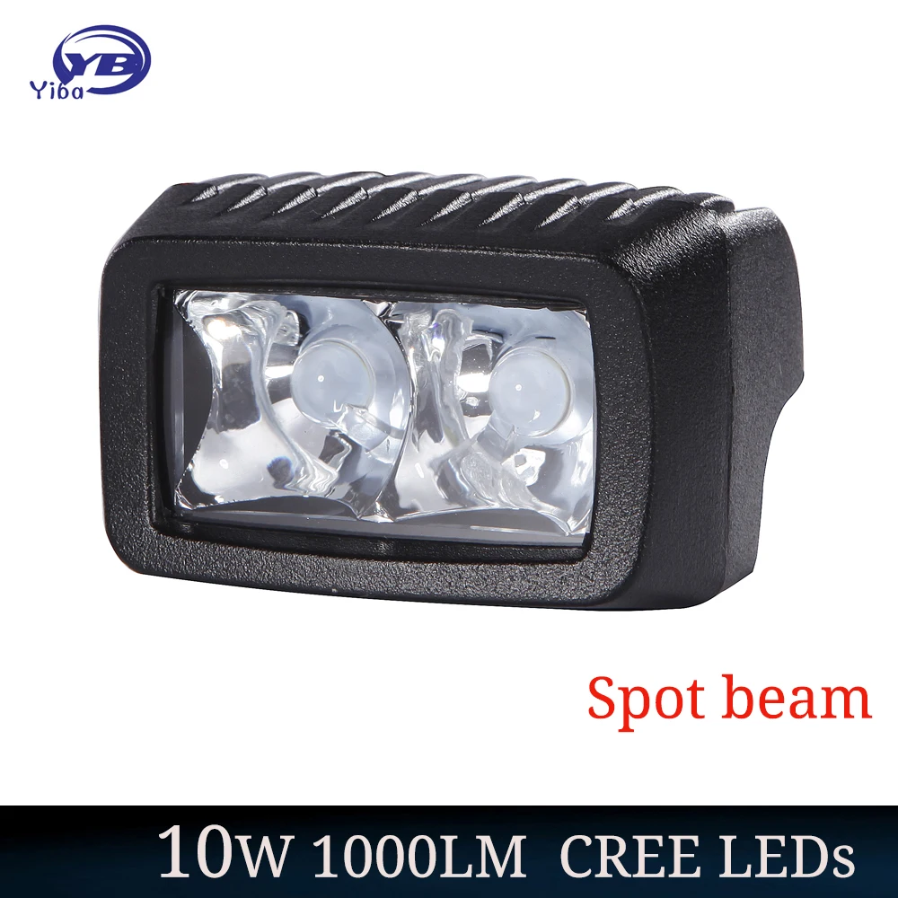 Прожектор 10 Вт Светодиодная панель для вождения противотуманная фара