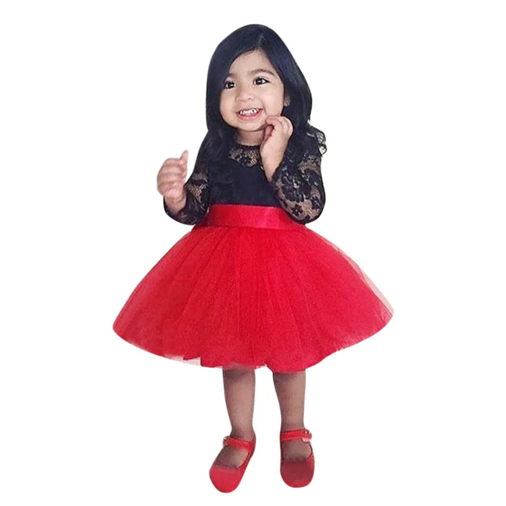 Новое поступление платья для маленьких девочек кружевное платье принцессы из