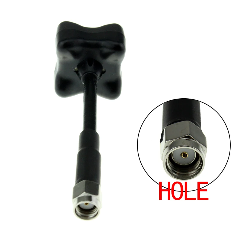 Long 1pcs hole Новая TBS антенна TRIUMPH Blacksheep VAS 5,8 ГГц круговая поляризованная антенна Triumph FPV SMA RP-SMA для гоночного квадрокоптера FPV - Цвет: Long 1pcs hole