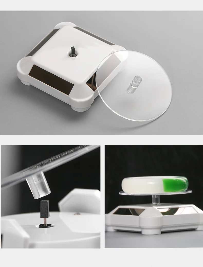 Лидер продаж Модный Ювелирный инструмент вращающаяся на 360 Градусов Подставка