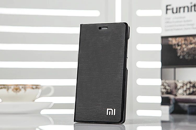 Крепление для спортивной камеры Xiao mi 4 чехол M4 mi 4 Роскошный тонкий чехол из искусственной кожи с защелкой исходного размера 5," для спортивной камеры Xiao mi 4 M4 чехол сумка Защитная пленка для экрана