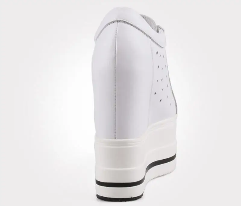 Cyabmoz/Женская обувь увеличивающая рост женские туфли-лодочки с открытым носком на