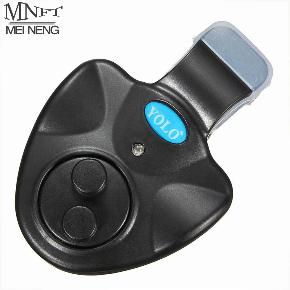 MNFT 4 шт. черная мини электронная Беспроводная сигнализация укуса рыбы