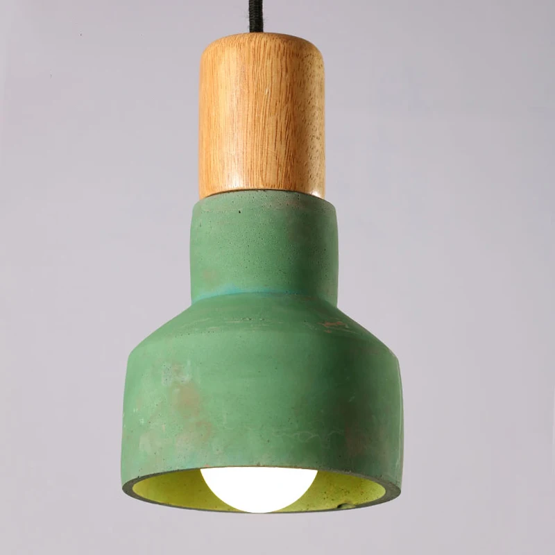 Нордическая Минималистичная Ретро Лофт промышленная деревянная цементная