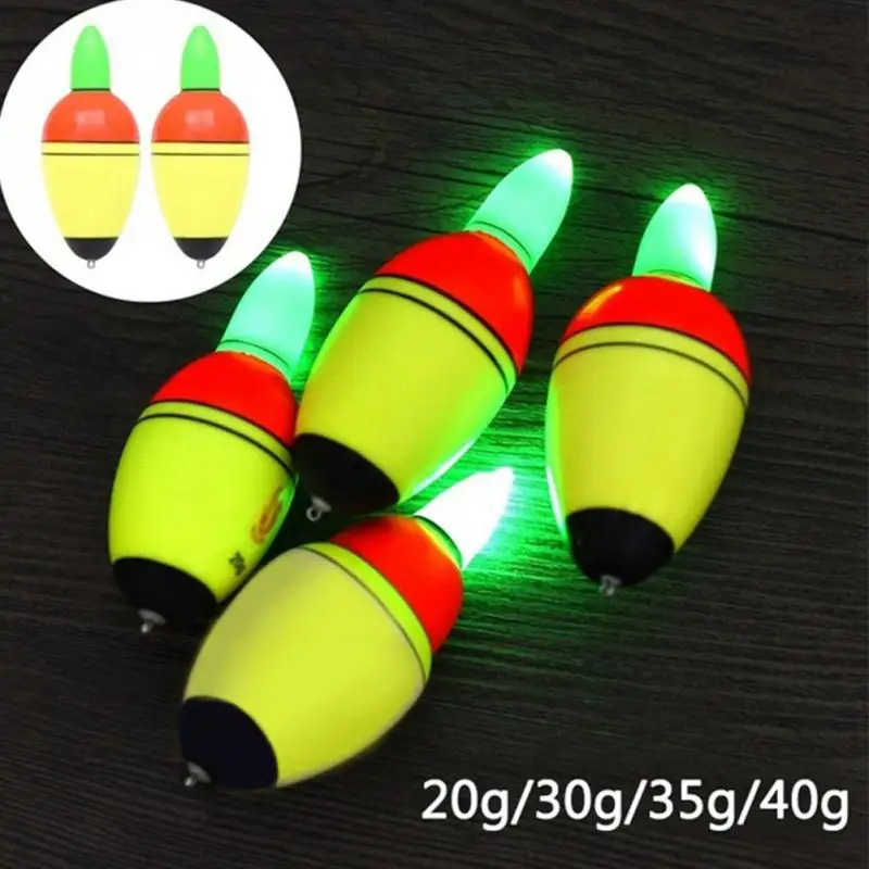 Новый 20 г/30 г/35g/40g интеллигентая (ый) Электронный светильник Рыболовные Поплавки
