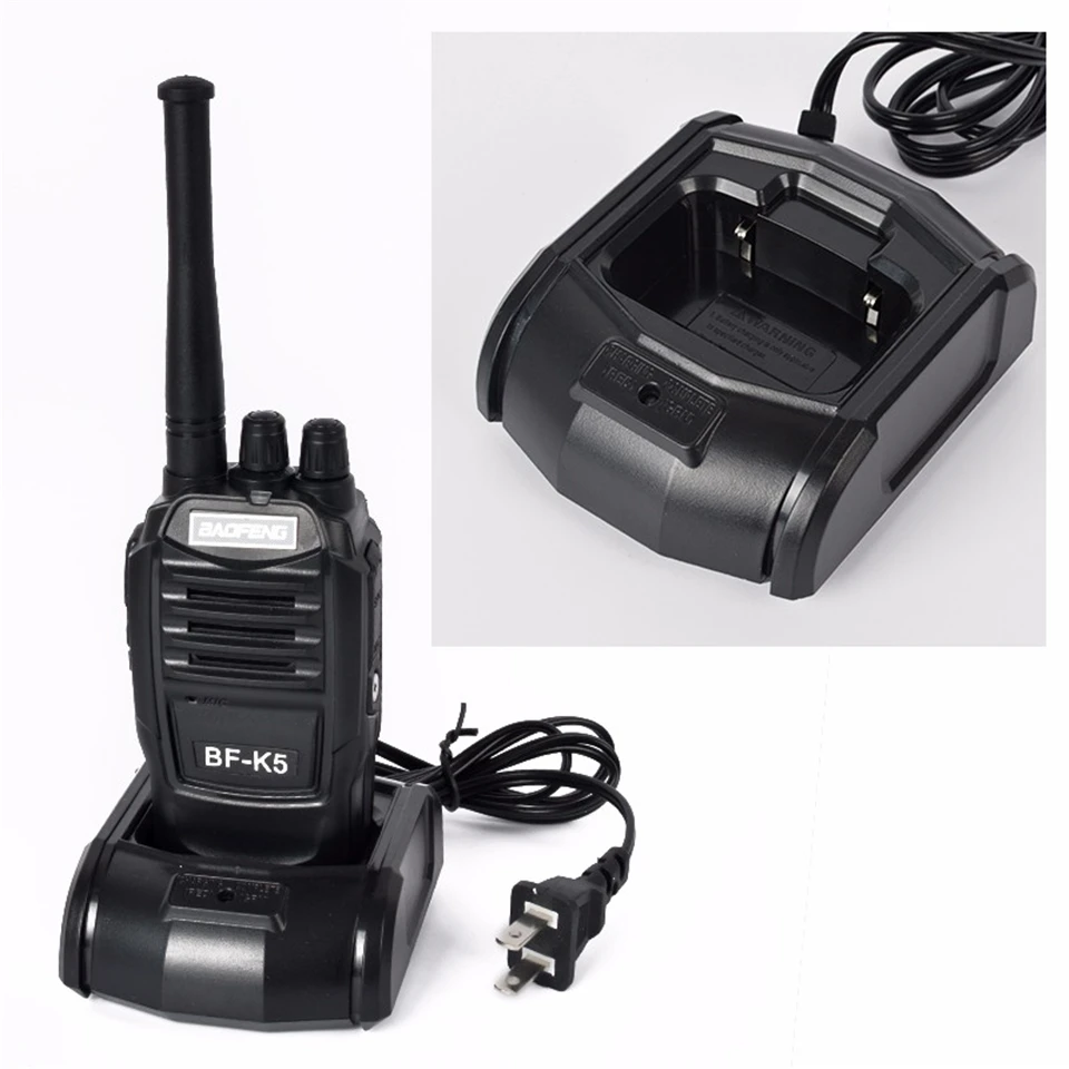 2 шт. Baofeng K5 Ham Радио Walkie Talkie 400-470MHz UHF трансивер 1500mAh 2 Way Радио любительский удобный переговорный для безопасности