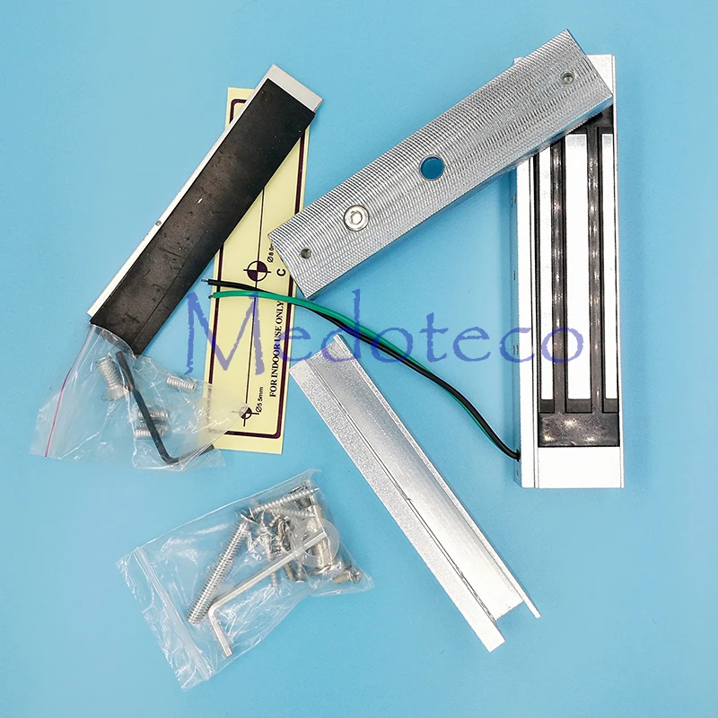 

Wholesale 10PCS Glass Door Access Control Electric Magnetic Door Lock +U Bracket 180KG (350lbs) 12V Electric Lock Holding Force
