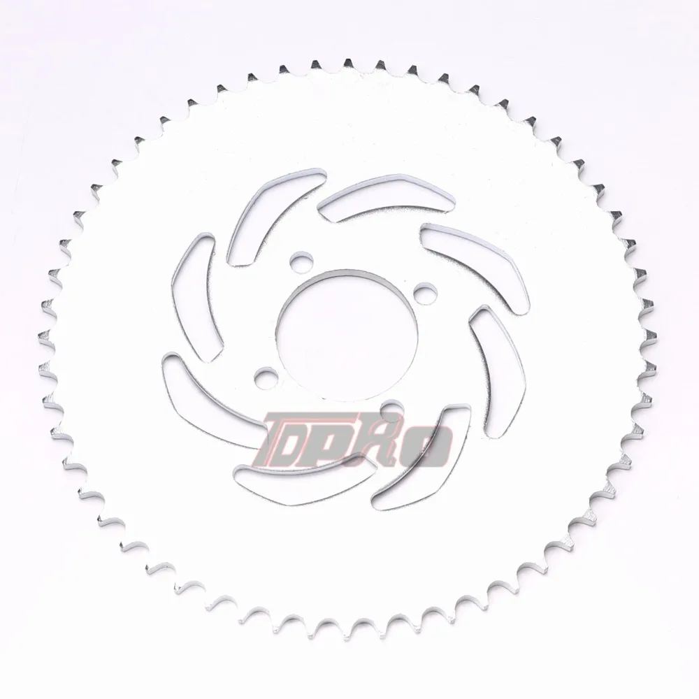 TDPRO 37 T/41 Т/46 T/56 T мотоциклетные цепи и звездочки Задняя звездочка Cog для 420/428/520 цепи 110cc 125cc 140cc Dirt Pit Bike