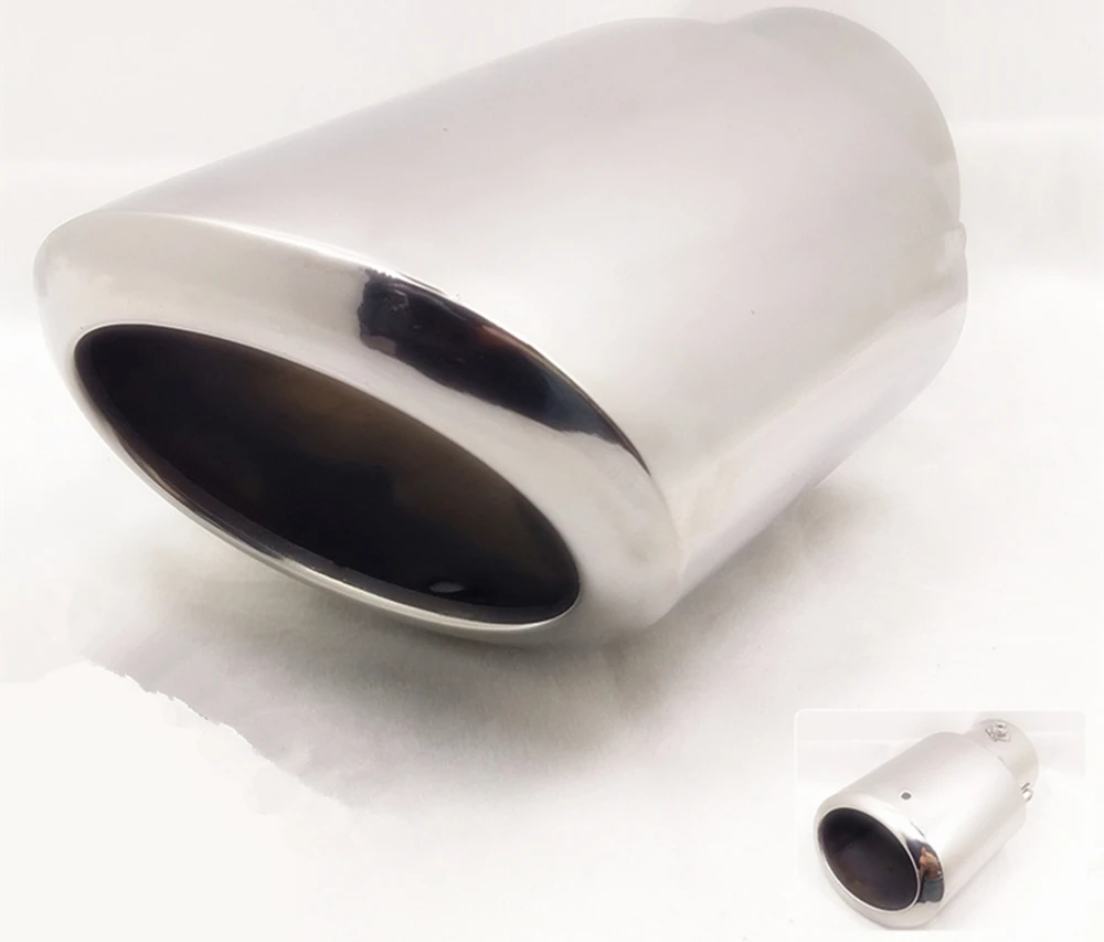 Универсальный глушитель из нержавеющей стали длина 76 мм Длина 185