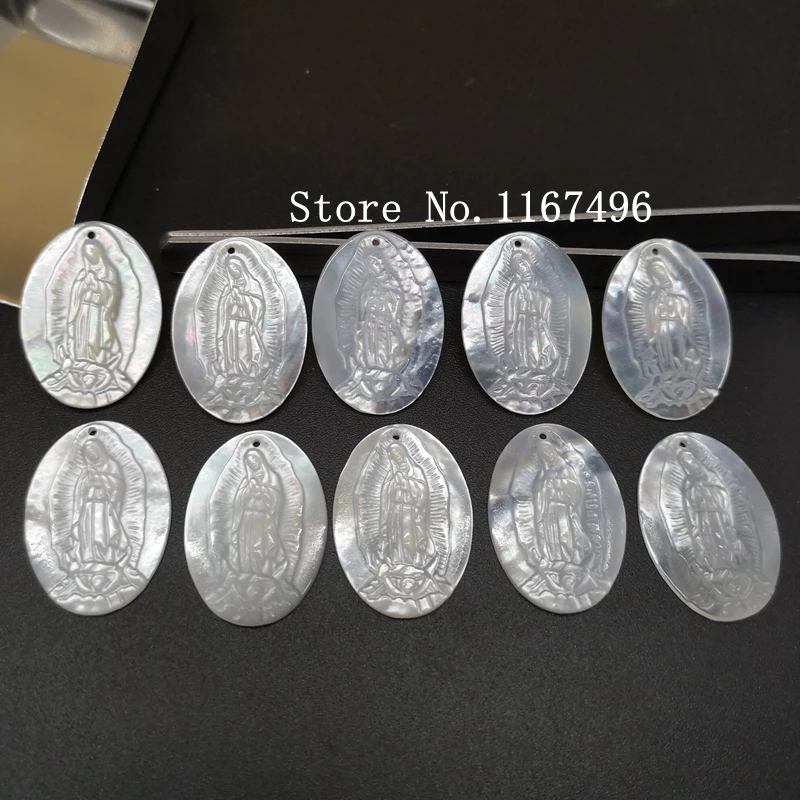 10 шт./лот, 18x25 мм, натуральный Овальный перламутр Guadalupe, Перламутровые Бусины в виде раковины, жемчужные швабры для самостоятельного изготовления ювелирных изделий