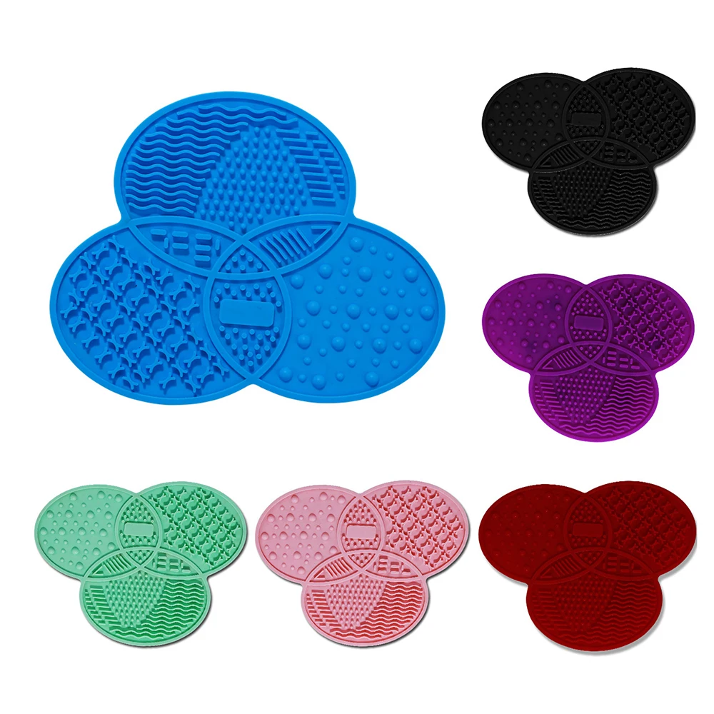 1 шт. удобные кисти для макияжа мытья косметических средств удаления Очищающий