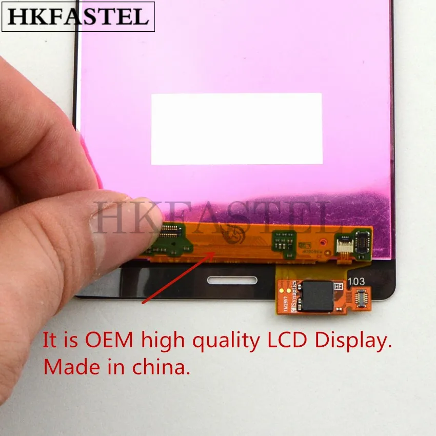 ЖК дисплей с дигитайзером сенсорного экрана для Sony Xperia Z3 L55T L55U|lcd display touch screen|touch