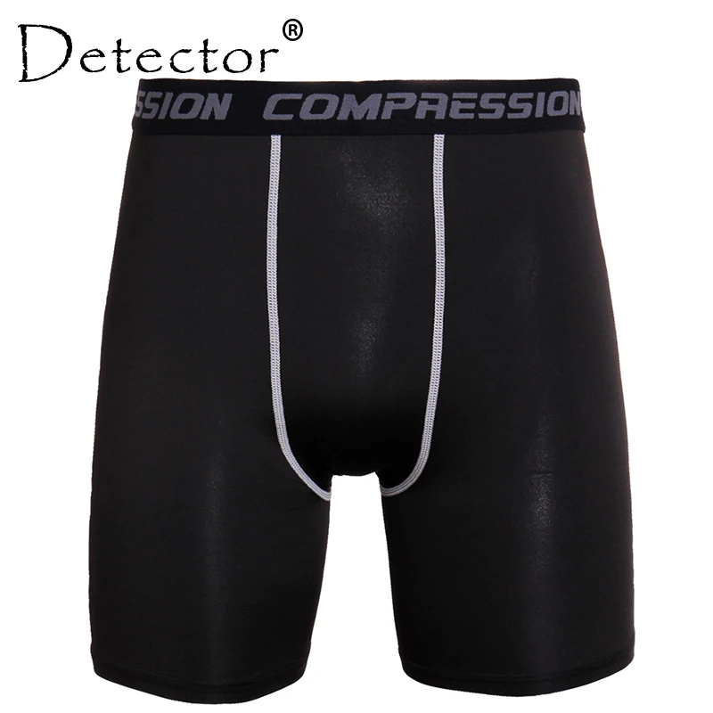 Мужские компрессионные эластичные быстросохнущие штаны Detector с принтом для