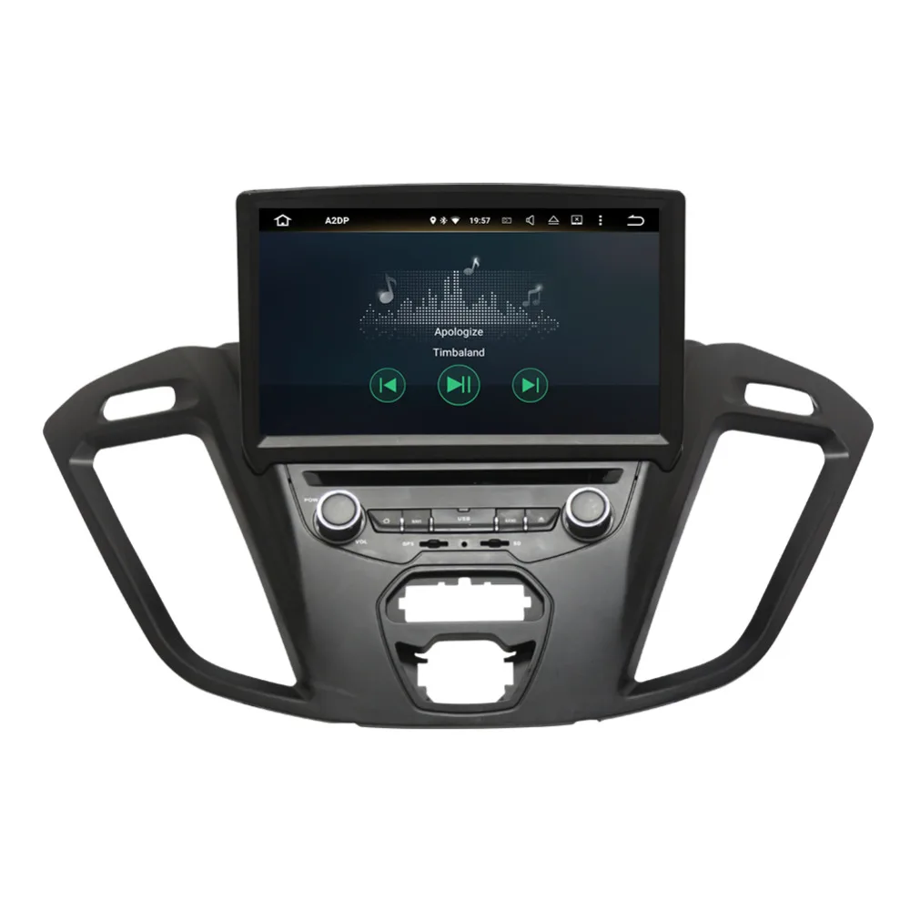 Android 8 0 Восьмиядерный 4 Гб RAM Автомобильный GPS навигатор с Bluetooth для Ford Tourneo 2013-Авто