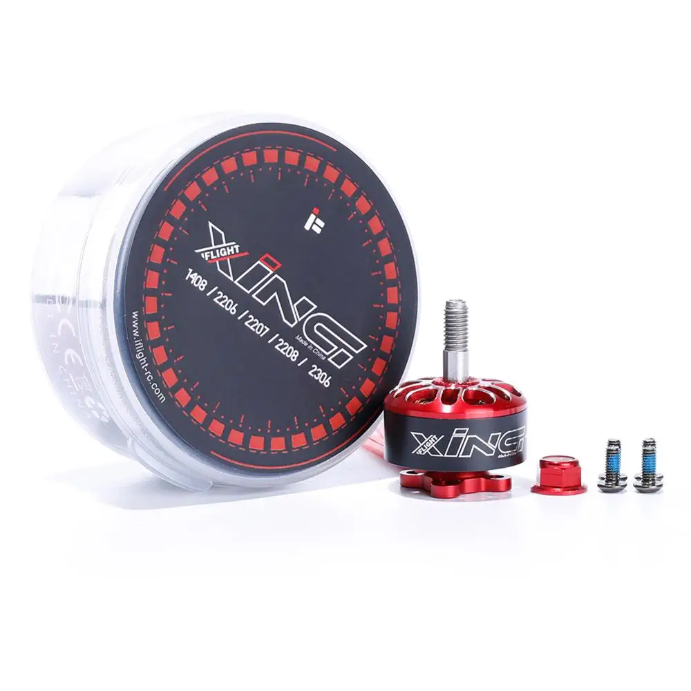 IFlight XING E 2208 1800KV/2450KV 2 ~ 6S FPV Racing Motor совместимый с 5 дюймовым пропеллером для racing drone