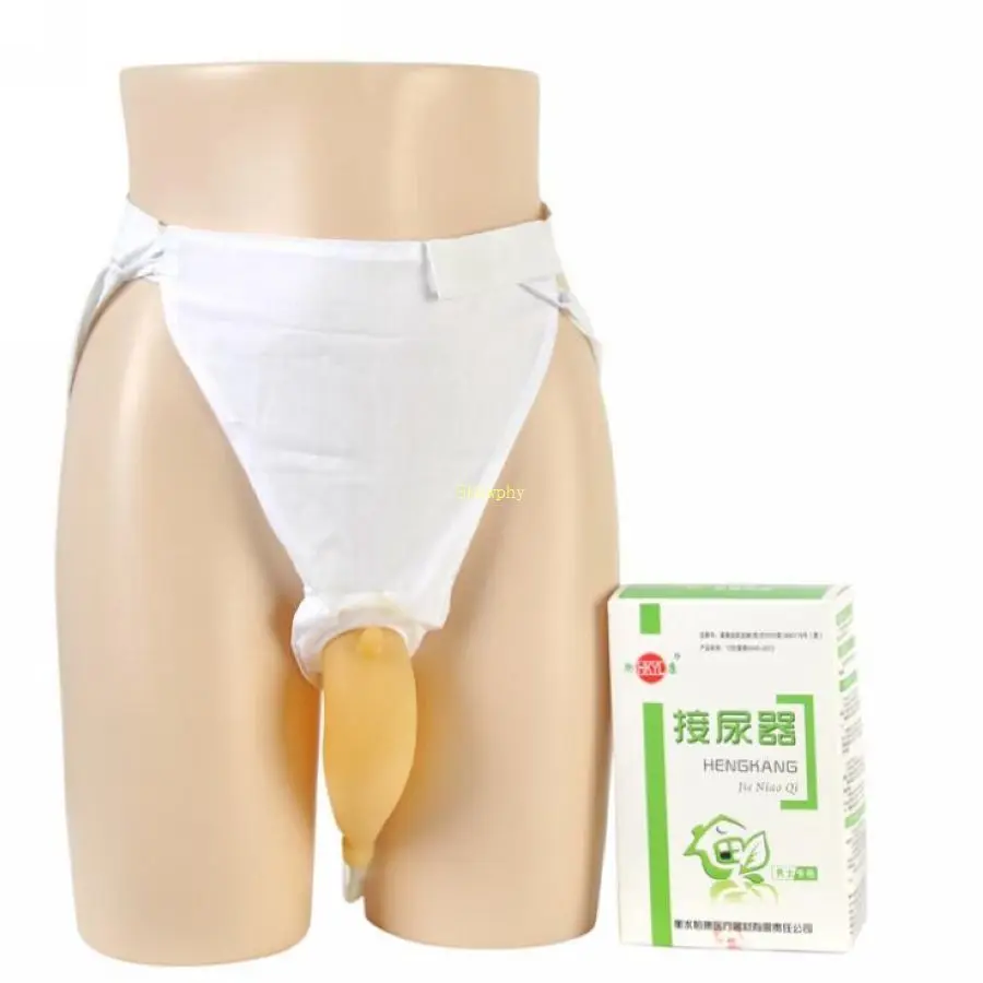 Atrophy elderly male urine bag Bed breathable incontinence female collector elder people hemiplegia pocket for men |