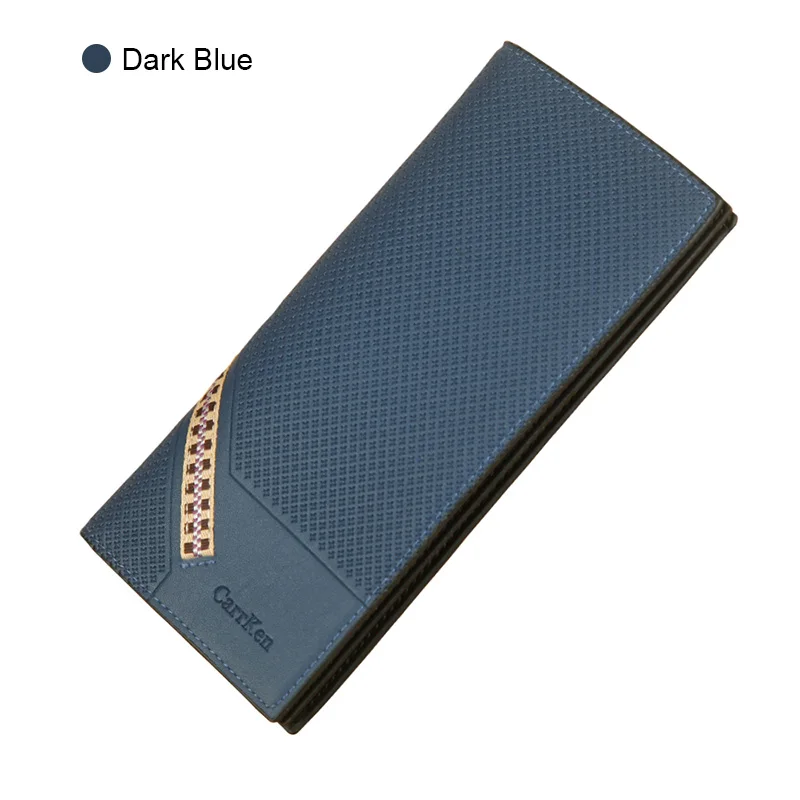 Мужские кошельки кошелек сумка из искусственной кожи длинный долговечный