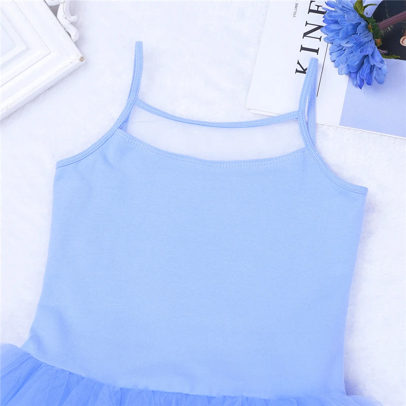 IIXPIN/балетное платье пачка без рукавов для девочек фатиновое балетное танцев