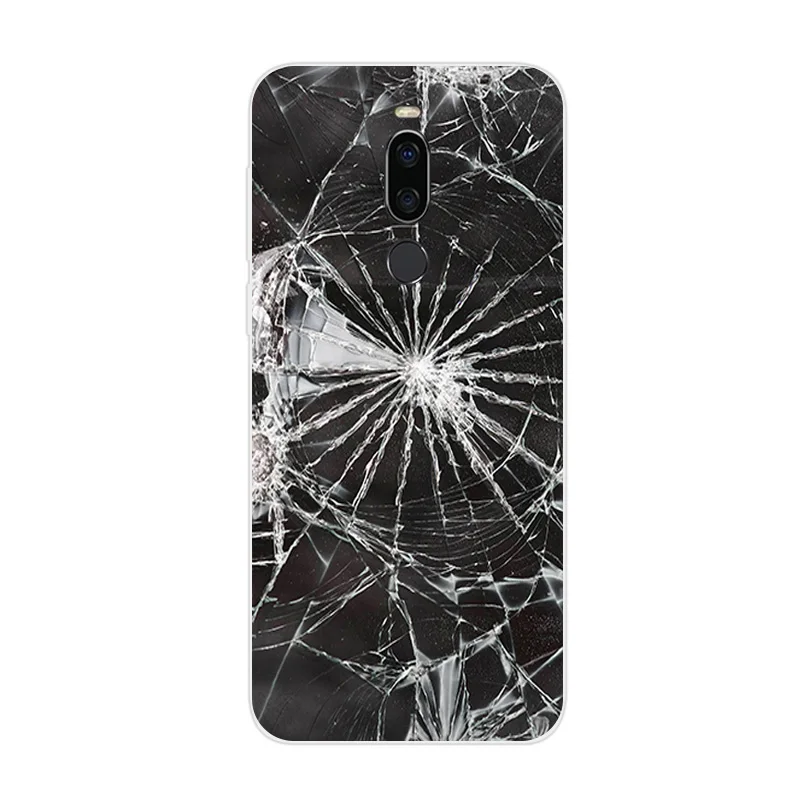 15 Чехол для Meizu X8 X 8, прозрачный гелевый мягкий чехол для телефона 6,2 дюйма для Meizu X8, Ультратонкий защитный чехол из ТПУ с рисунком земли - Цвет: 15
