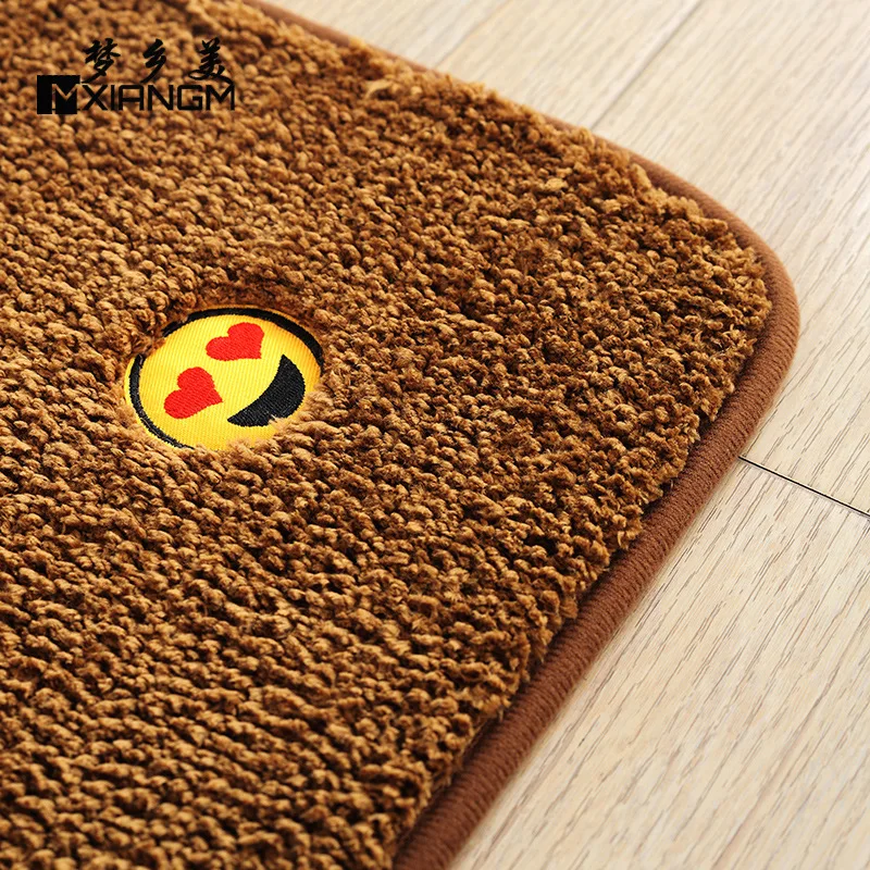 Противоскользящий коврик из полиэфирного волокна толстый напольный ковер для