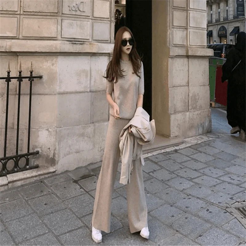 Новинка 2019 удобные мягкие кашемировые брюки Женские однотонные широкие